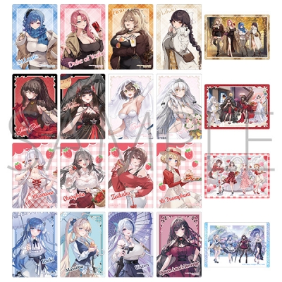 【グッズ-カード】アズールレーン トレーディングクリアカード(全20種)