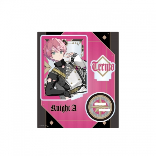 騎士A Knight A 有難かっ てるとくん ダイカットクリアカード 騎士AKnight Aてるとくんセット売り
