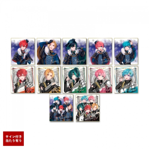 グッズ-色紙】Knight A - 騎士A - ランダムミニ色紙(2024 New Year ver 