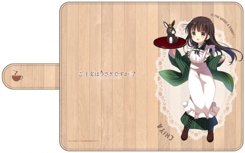 グッズ カバーホルダー ご注文はうさぎですか 千夜 スライド手帳型スマホケース Mサイズ アニメイト