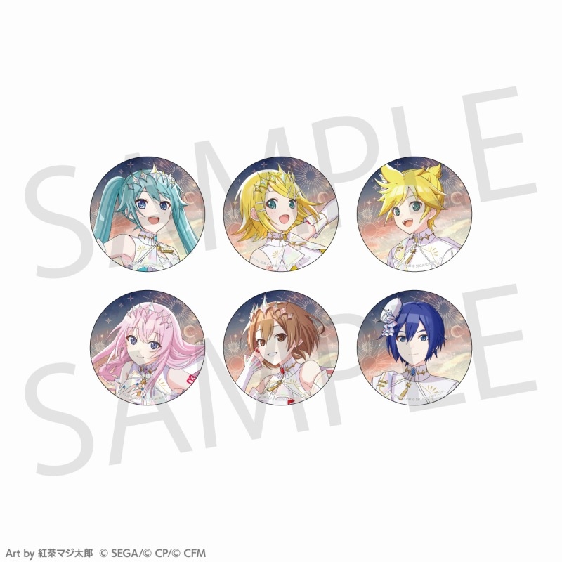 【グッズ-バッチ】プロジェクトセカイ カラフルステージ！ feat. 初音ミク コネクトライブ 25時、ナイトコードで。×バーチャル・シンガー Dreamscape 缶バッジコレクション［バーチャル・シンガー］