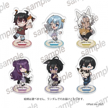 グッズ-スタンドポップ】混血のカレコレ ミニアクリルスタンド 