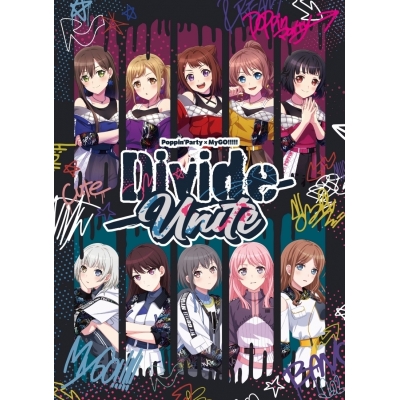 【Blu-ray】BanG Dream! バンドリ! Poppin'Party×MyGO!!!!! 合同ライブ「Divide/Unite」Blu-ray 【完全生産限定版(Blu-ray+LIVE音源