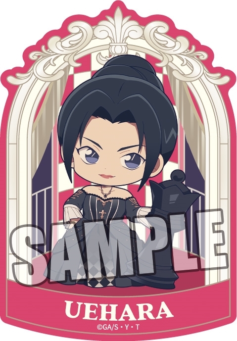 【グッズ-ステッカー】名探偵コナン ダイカットステッカー「上原 由衣」チェスVer.【再販】