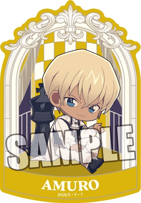 【グッズ-ステッカー】名探偵コナン ダイカットステッカー「安室 透」チェスVer.【再販】