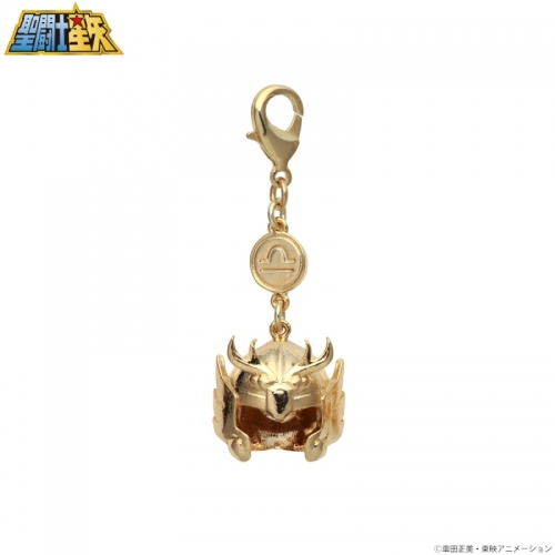 グッズ チャーム 聖闘士星矢 黄金聖闘士 ゴールドセイント アクセサリーチャーム ライブラ童虎 アニメイト