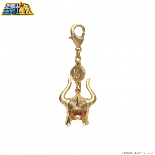 グッズ チャーム 聖闘士星矢 黄金聖闘士 ゴールドセイント アクセサリーチャーム カプリコーンシュラ アニメイト