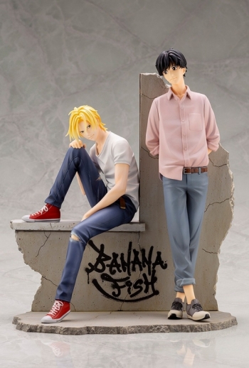 フィギュア】ARTFX J BANANA FISH アッシュ ＆ 英二 1/8 完成品 