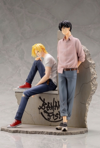 フィギュア】ARTFX J BANANA FISH アッシュ ＆ 英二 1/8 完成品 