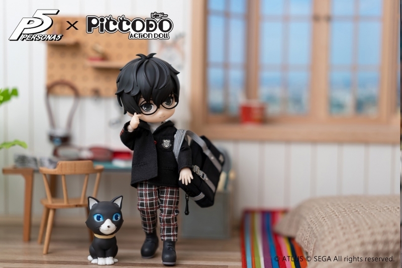 アクションフィギュア】PICCODO ペルソナ5 主人公 デフォルメドール 