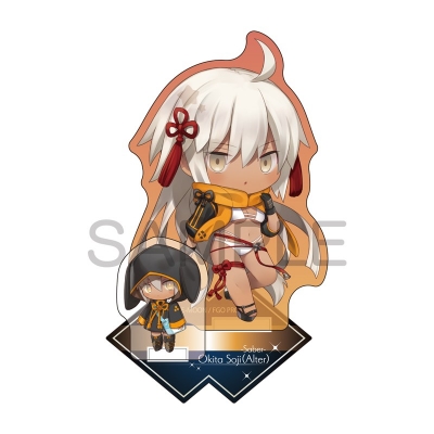 【グッズ-スタンドポップ】Fate/Grand Order きゃらとりあ アクリルスタンド セイバー/沖田総司〔オルタ〕