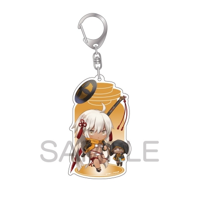 【グッズ-キーホルダー】Fate/Grand Order きゃらとりあ アクリルキーホルダー セイバー/沖田総司〔オルタ〕