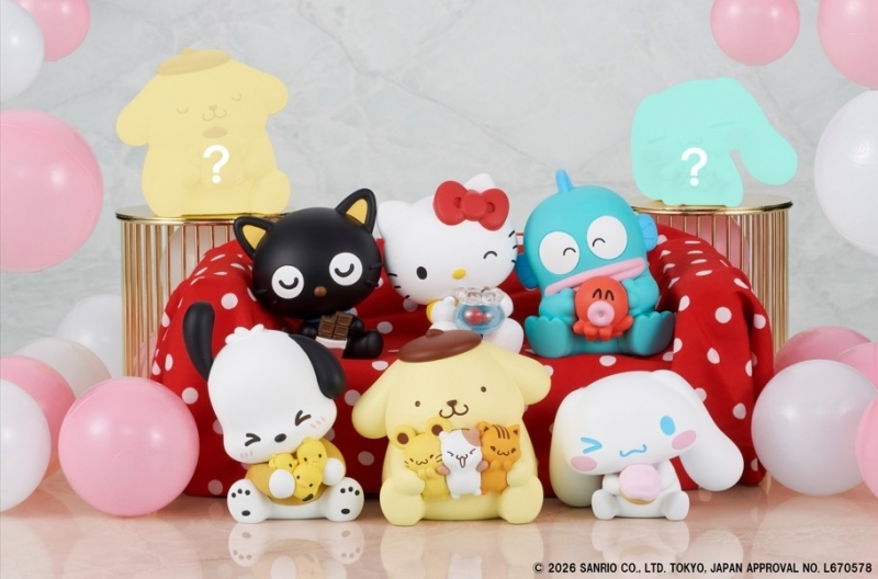 【トレーディングフィギュア】PERIHAPI! 肩ズンHug. Hello Kitty and Friends PART.2
