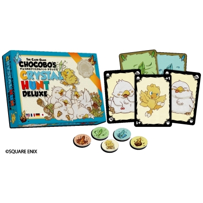 【グッズ-ボードゲーム】ファイナルファンタジー カードゲーム チョコボのクリスタルハント デラックス