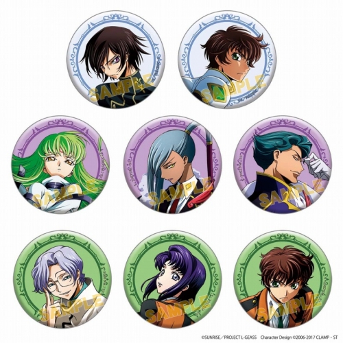 グッズ-バッチ】コードギアス 反逆のルルーシュ Blu-ray&DVDイラスト缶 