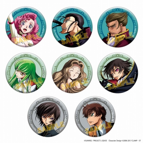 グッズ-バッチ】コードギアス 反逆のルルーシュ Blu-ray&DVDイラスト缶 