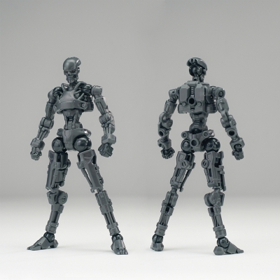 【プラモデル】3 min projectシリーズ ゼンティネル シルバー 1/18