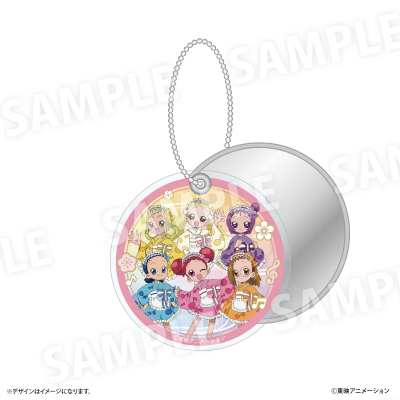 【グッズ-ミラー】おジャ魔女どれみ 和もだん♪ver. アクリルスライドミラー