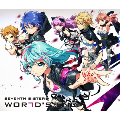【キャラクターソング】ゲーム Tokyo 7th シスターズ セブンスシスターズ/WORLD’S END 初回限定盤