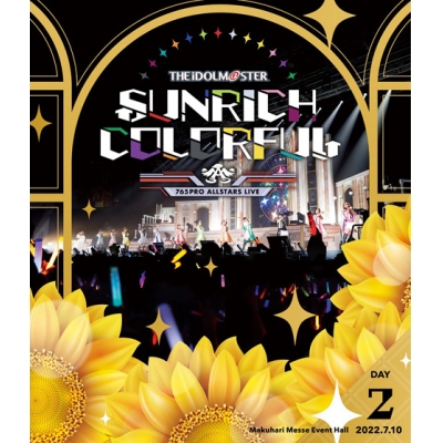 【Blu-ray】THE IDOLM@STER 765PRO ALLSTARS LIVE SUNRICH COLORFUL LIVE Blu-ray 通常版 DAY2