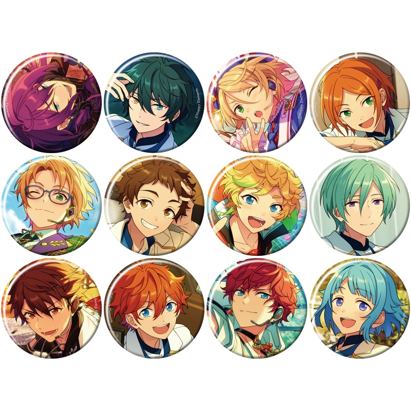 あんさんぶるスターズ!! フィーチャースカウト缶バッジ［2021 SUMMER  