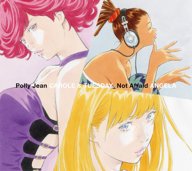 【主題歌】TV キャロル＆チューズデイ 主題歌「Polly Jean/Not Afraid」/キャロル&チューズデイ/アンジェラ アナログ盤