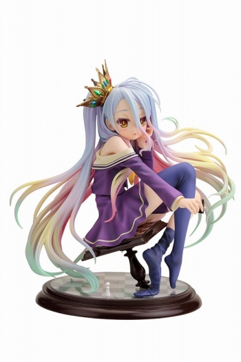 中古即納』{FIG} 白(しろ) ノーゲーム・ノーライフ 1/8 完成品 