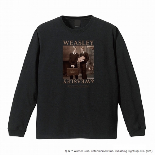 グッズ-Tシャツ】ハリー・ポッター フレッド＆ジョージ ロングスリーブ 