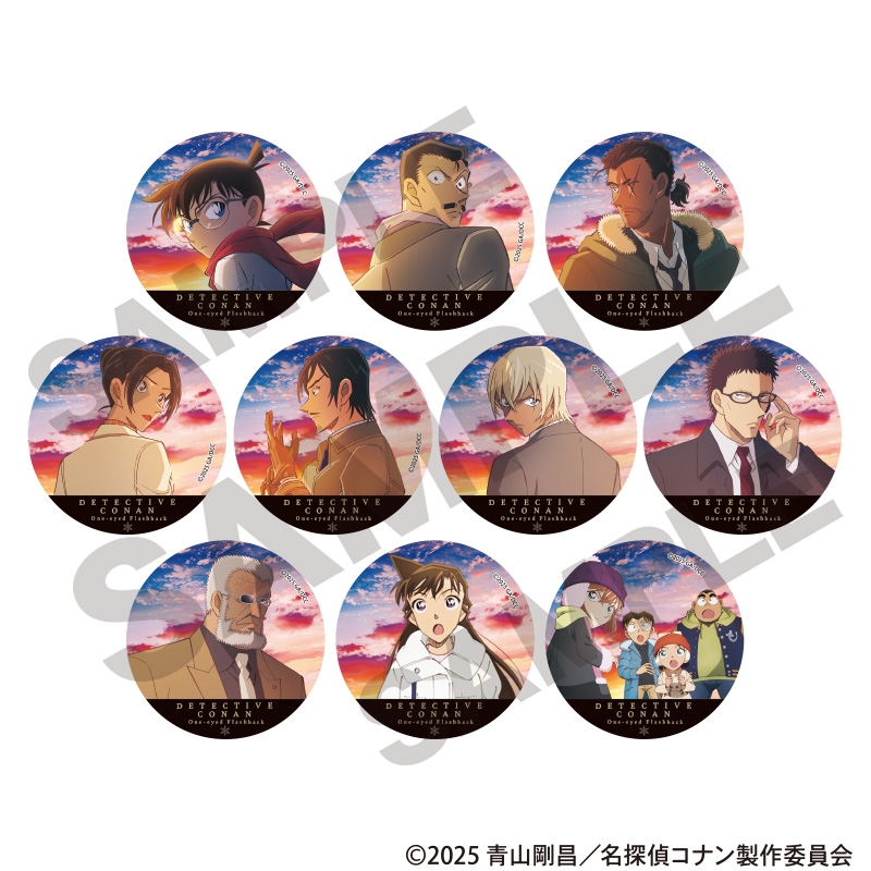 【グッズ-バッチ】名探偵コナン トレーディング缶バッジ　劇場版2025【再販】