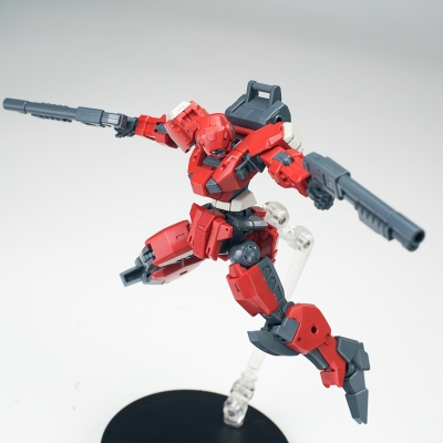 【プラモデル】ULTRA ACTION TROOPERシリーズ V-gilante(ヴィジラント) レッド 1/144