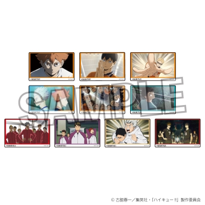 【グッズ-置きもの】ハイキュー!! トレーディングアクリルプレート 場面写BOX【再販】