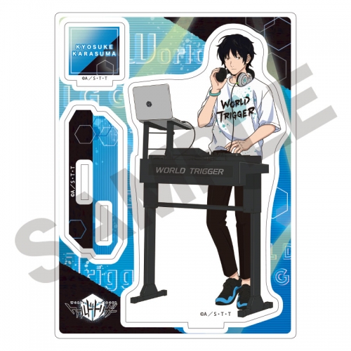 グッズ スタンドポップ ワールドトリガー アクリルスタンド 烏丸京介 バンド アニメイト