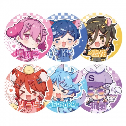 いれいす ないこ スプビ すぷび 缶バッジ 第16弾 重