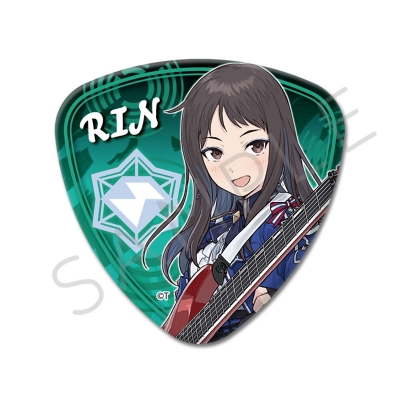 【グッズ-バッチ】ガールズバンドクライ ピック型缶バッジ YG(リン)