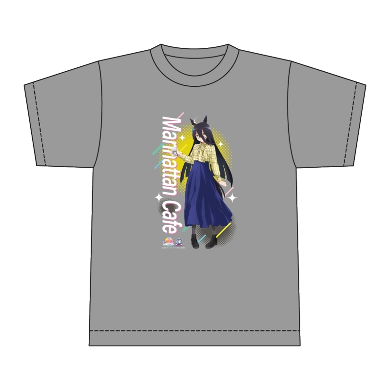 【グッズ-Tシャツ】劇場版『ウマ娘 プリティーダービー 新時代の扉』 Tシャツ マンハッタンカフェ Ｌサイズ【ロールアイスクリームファクトリー】