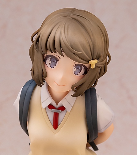 アニメ 青春ブタ より ヒロインの一人 古賀朋絵 が1 7スケールフィギュアで登場 可愛い後輩に 先輩 と下から覗き込まれてみませんか ご紹介 フィギュア情報