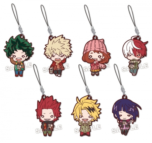 グッズ マスコット 僕のヒーローアカデミア にとたん 休日 ラバーマスコット アニメイト限定 アニメイト