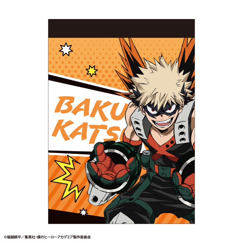 【グッズ-メモ帳】僕のヒーローアカデミア ミニメモ 爆豪勝己