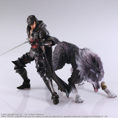 【アクションフィギュア】ファイナルファンタジーXVI ブリングアーツ <クライヴ・ロズフィールド&トルガル>