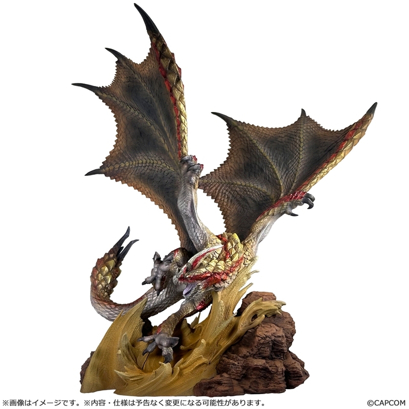 【Figure】Capcom Figure Builder Creators Model Monster Hunter Wilds Senjinryu Seruregiosu Finished Product Figure