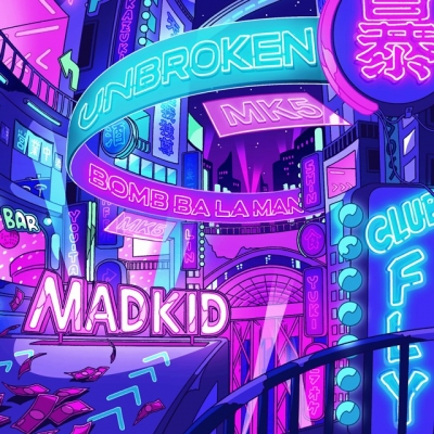 【音楽】TV 佐々木とピーちゃん Season2 OP「Unbroken」収録シングル Unbroken / ボンバラマン/MADKID【Type-A】