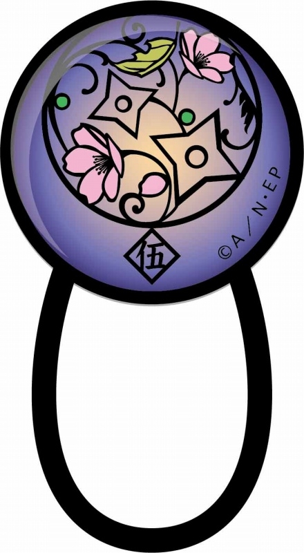 グッズ ヘアバンド 忍たま乱太郎 切り絵シリーズ ガラスヘアゴム 5年生 アニメイト