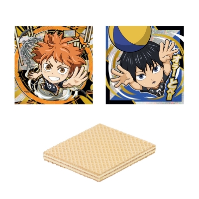 【グッズ-食品】劇場版ハイキュー!! にふぉるめーしょん ゴミ捨て場の決戦 シールウエハース