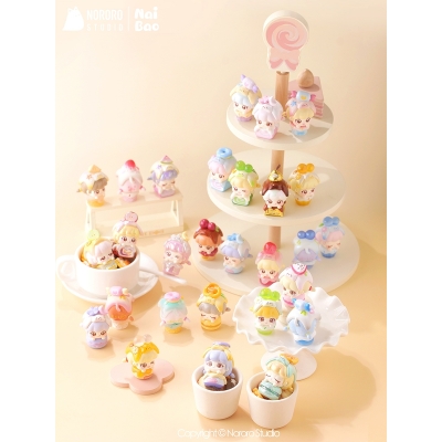 【トレーディングフィギュア】Nai Bao ねこのお茶会シリーズ ミニトレーディングフィギュア