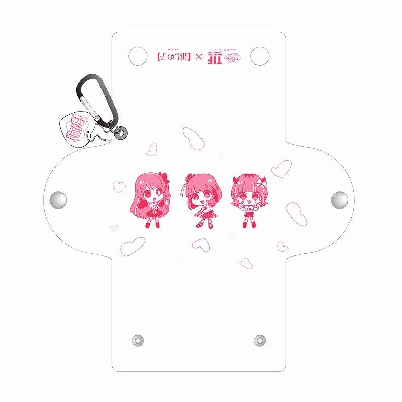 【グッズ-ポーチ】TIF×【推しの子】 アクリルチャーム付きカラビナポーチ