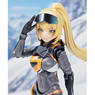 【アクションフィギュア】エクストリームガールシリーズ Shining 凌霜(リンシュゥアン) 合金可動フィギュア