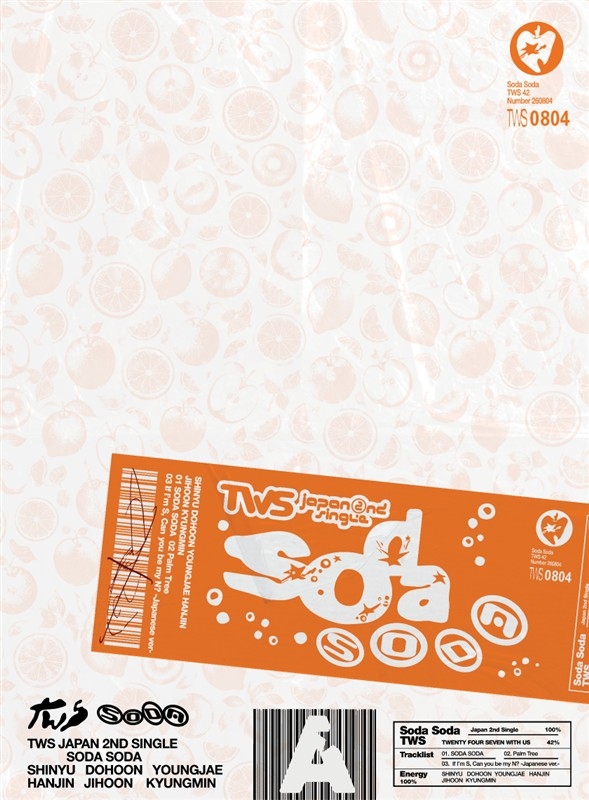 【音楽】TWS/SODA SODA 初回限定盤A