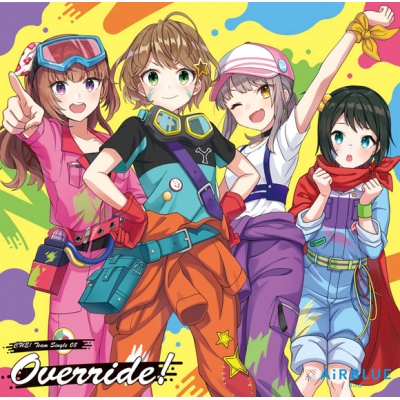 【キャラクターソング】アプリゲーム CUE! Team Single 08「Override!」/AiRBLUE Bird