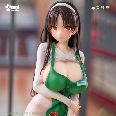 【美少女フィギュア】初回営業!花宮茉莉 優しい店員さん- 1/6 完成品フィギュア