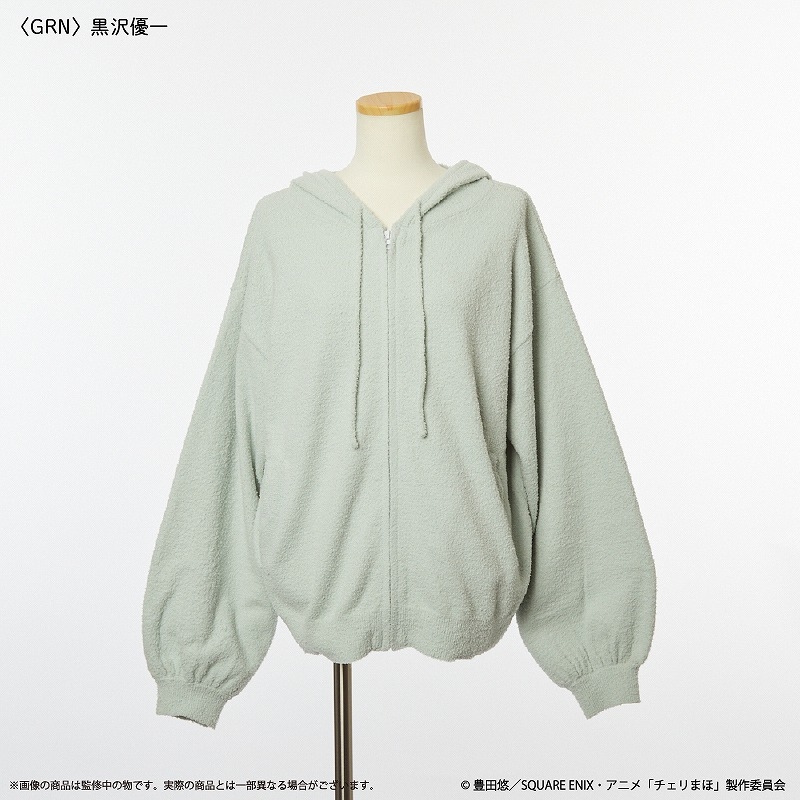 【グッズ-ルームウェア】TVアニメ『30歳まで童貞だと魔法使いになれるらしい』 ルームウエアパーカー（ユニセックス） GRN 黒沢優一【Palude】